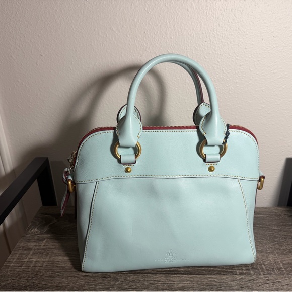 Dooney & Bourke Pale Blue Cameron Satchel - Picture 2 of 8